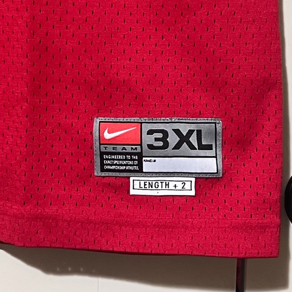 Nike Houston Rockets Steve Francis #3 NBA Jersey - Men’s 3XL - Mustard and Red - Picture 4 of 8